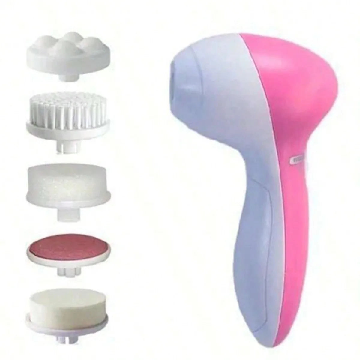 Nettoyant Visage Électrique 5 en 1 – Brosse Spa et Massage Facial