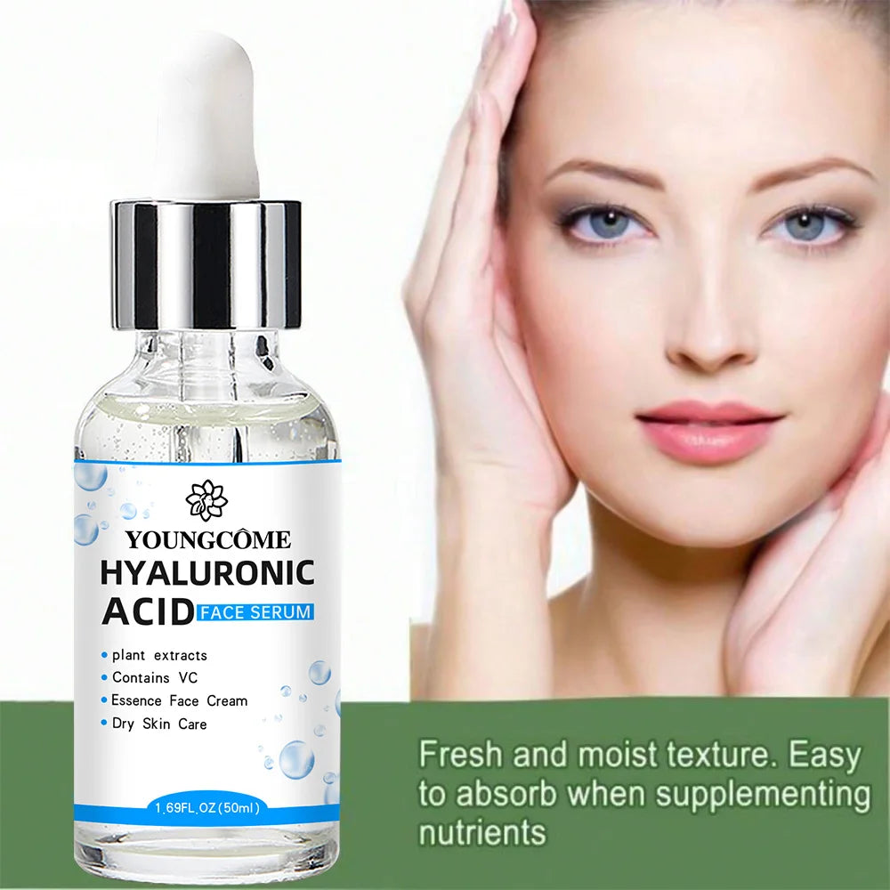 Essence Visage à l’Acide Hyaluronique – Hydratation Intense
