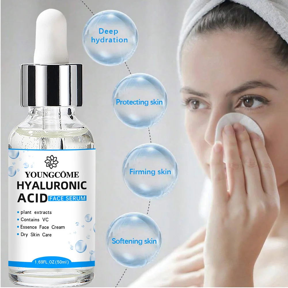 Essence Visage à l’Acide Hyaluronique – Hydratation Intense