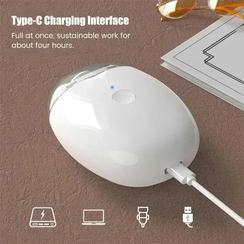 Coupe-Ongles Électrique 2 en 1 avec LED