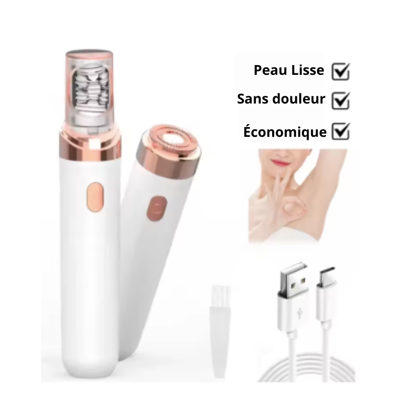 Épilsmooth épilateur visage langue durée